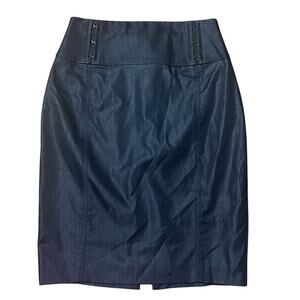 Express Charcoal Black High Waist Pencil Skirt Size 00